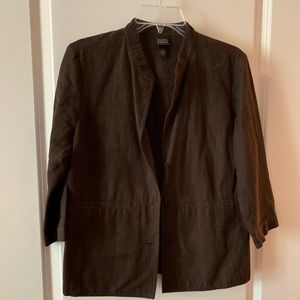 Eileen Fisher jacket. Nice lines. Gently worn. A